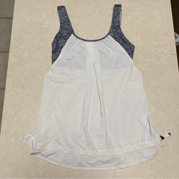 Lululemon Tank Top Women’s Size 6 Run Times Tank Top Heathered Ghost - Picture 1 of 11